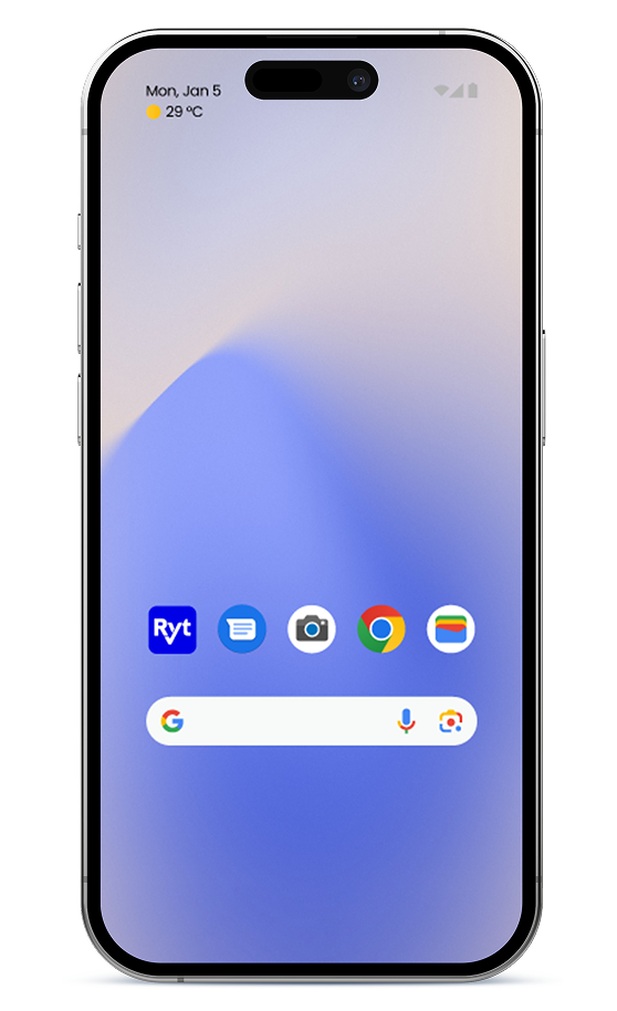 Open the Google Wallet app