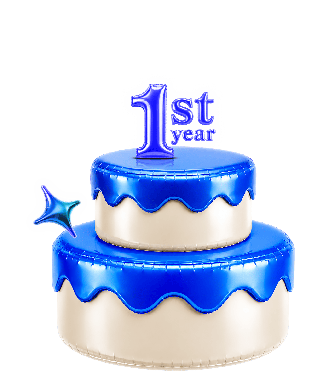 1st anniversary cake